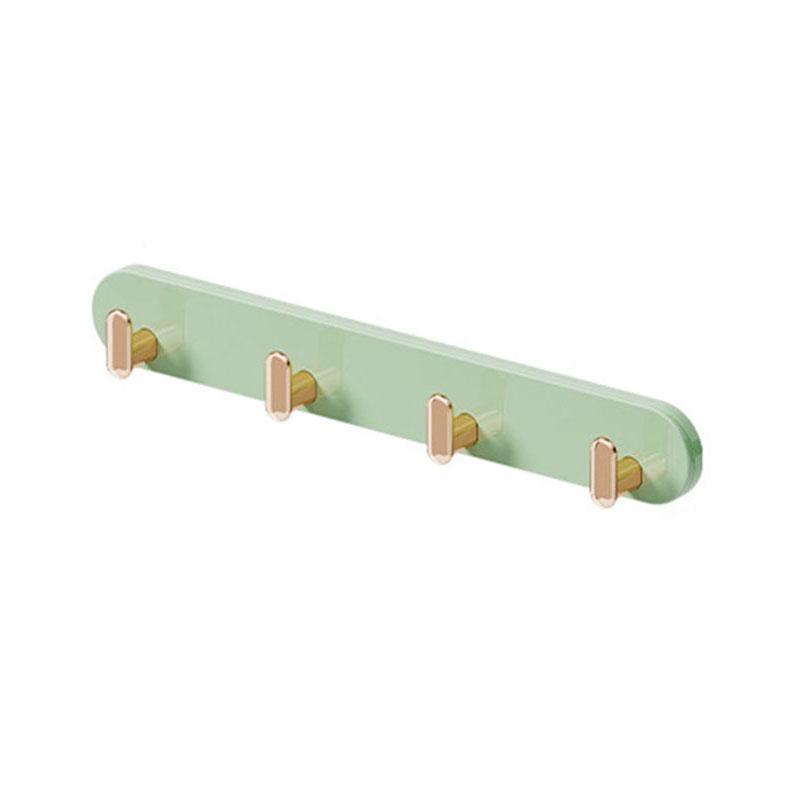 Telescopic kitchen and bathroom hook for versatile and no-mess storage in narrow spaces, with expandable and retractable hooks