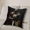 fully armed Medieval Knight Pillow Case Pillow Case Living Room Sofa Cushion Cover Suitable For Home Bedroom Room Decoration