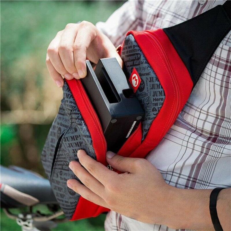 LQT Carrying Storage Case Console Storage Canvas Shoulder Bag For Nintendo Switch / Lite