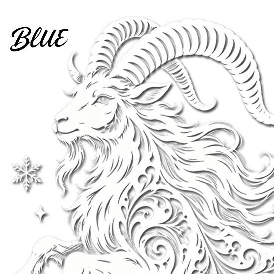 Reusable Static Cling Ornaments 2027 Goat Glass Sticker Removable PVC Window Clings for Russian New Year Decoration Electrostatic Adsorption Decals