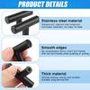 Door Handles Aluminum Alloy Cabinets, Drawers Wardrobe Doors Hardware Furniture Handles Nordic Simplicity Metal
