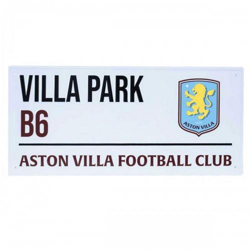 Aston Villa FC Street Sign