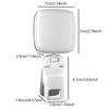 9 Gear Brightness Phone Light with Clip 2500-6000K Selfie Light Rotating Clip on Fill Light for Photography Portable