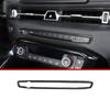 Real Carbon Fiber For Toyota Supra MK5 A90 2019-2025 Center Console Steering Wheel Interior Gear Decoration Mirror Trim Sticker