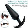 Anal Plug T-Shaped 3 Sizes Soft Silicone Anal Butt Plug Stimulator Anal Sex Toys for Men/Women Prostate Massager Trainer