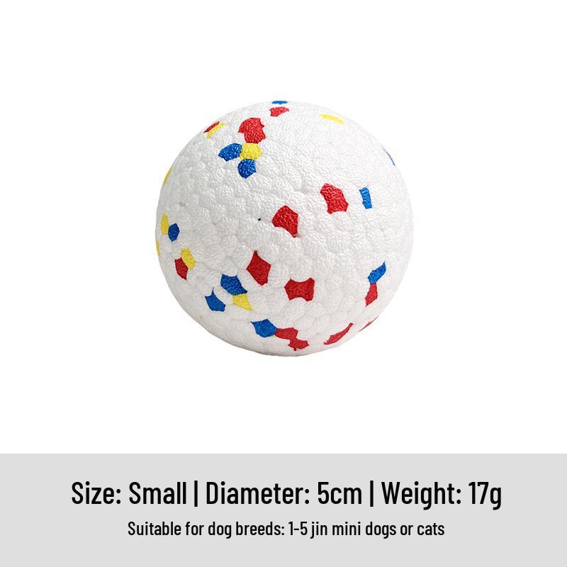 Durable Pet Chew Ball: Elastic ETpu Toy for Dogs & Cats