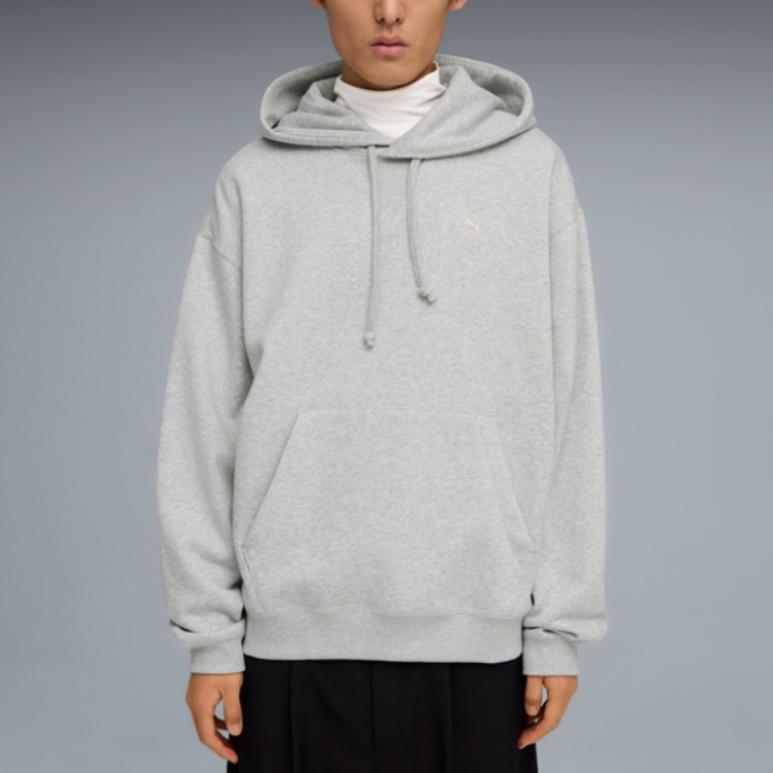 Puma Select Essentials Warm Fleece Loose Sports Knit Sweatshirt Men Sweatshirts 63473204