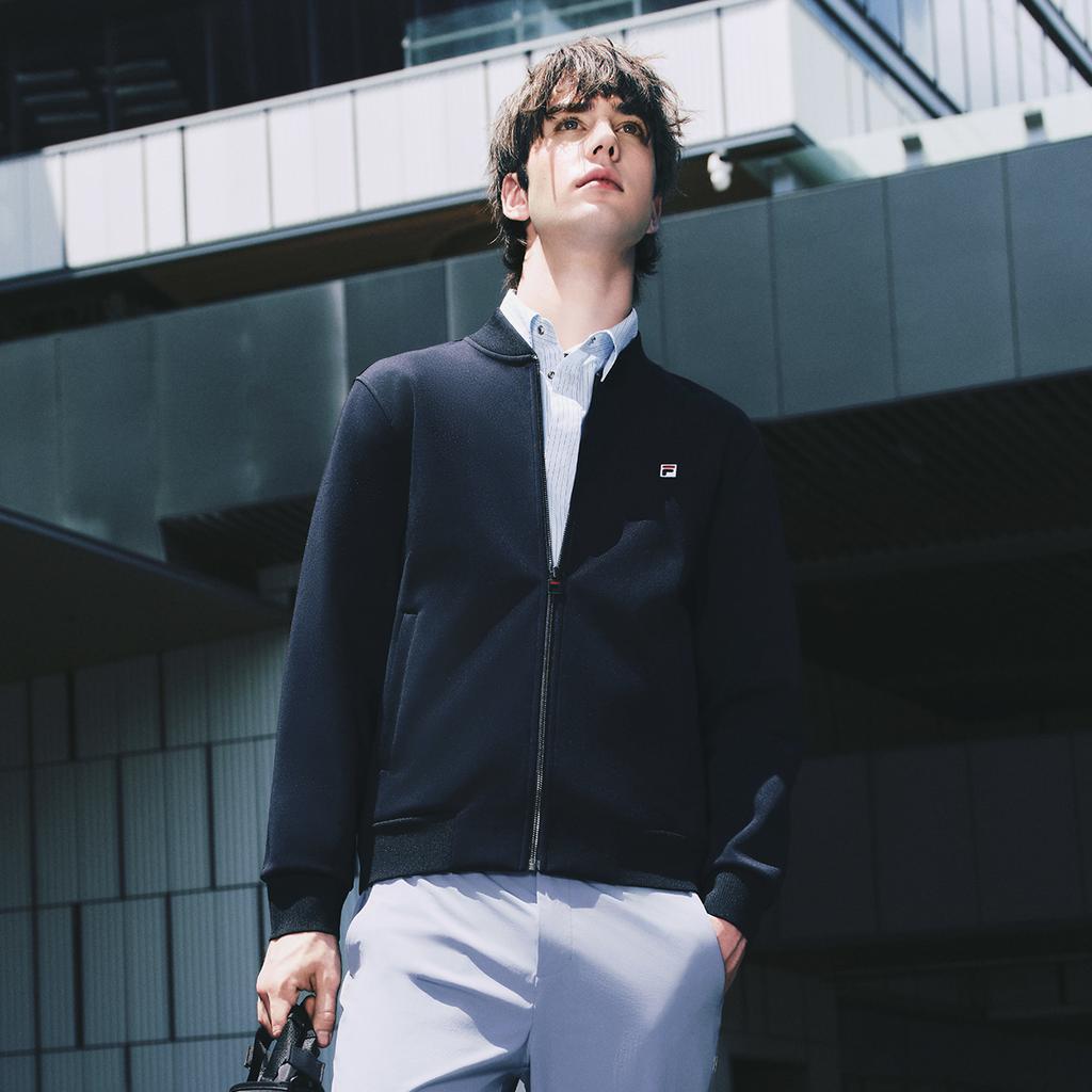 New FILA HERITAGE Jacket Men's Legend Blue F51M538501F-NV