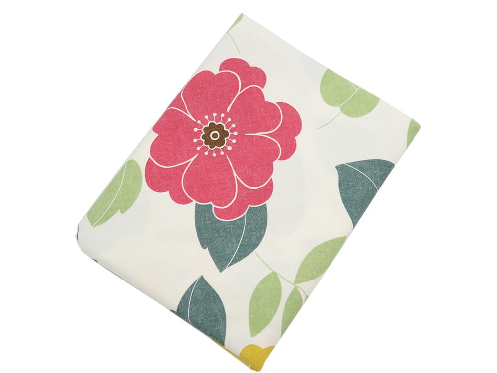 Large Furoshiki Floral Made In Japan (Wroshiki), Four-Sided Stitching, 145cm, Pattern, 100% Cotton, Sub-Bag, Eco-Friendly, Multi-Cover,