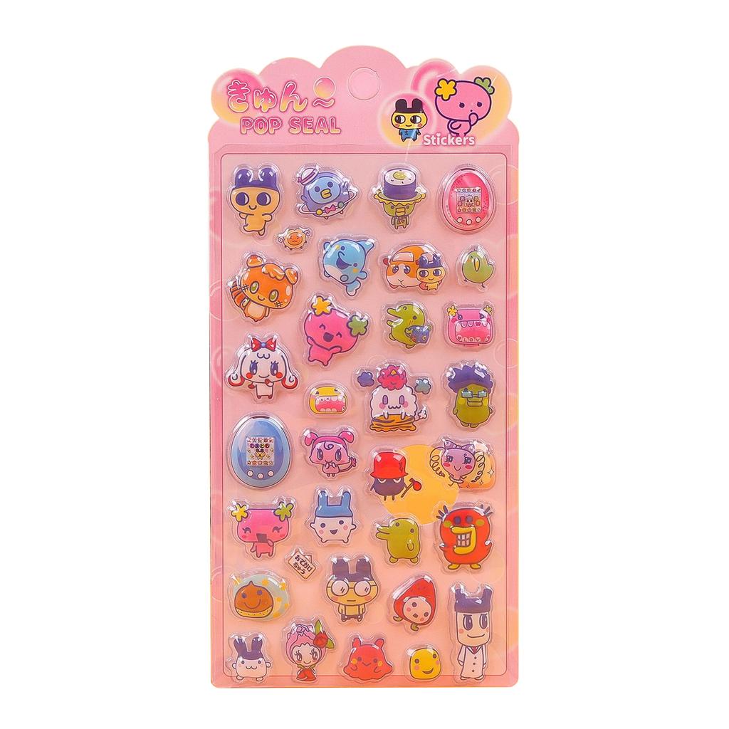 2026Hot 3D Relief Hollow Stickers - Cute Cartoon Anime Decals Waterproof for Kids Laptop Decor & Anime Fans Gift Presents
