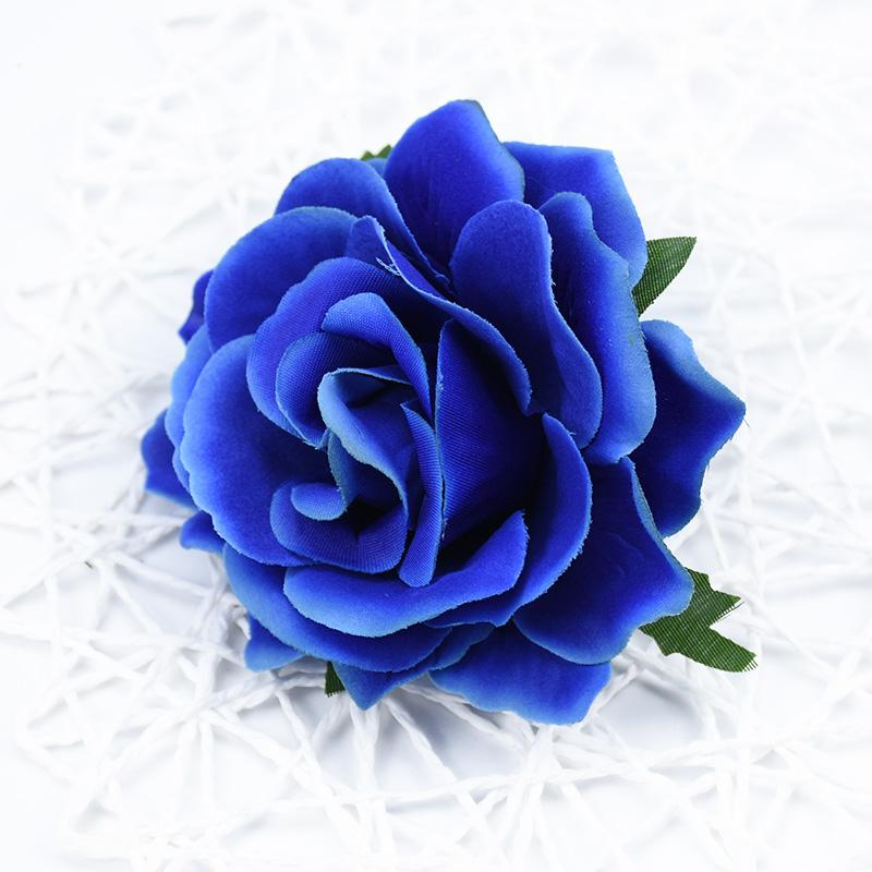 10 cm Hohe Qualität Seidenrosen Blumenwand Hochzeit Heimdeko Weihnachten DIY Brosche Brautaccessoires Ausverkauf Künstliche Blumen