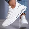 ELUVA Damenschuhe Laufen Atmungsaktives Mesh Leichte Sneaker für Damen Walking Fitnessstudio Training Rutschfest Bequeme Sportschuhe