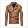 Men's leather jacket casual autumn and winter new leather jacket youth handsome locomotive pu jacket casual men's coat tide