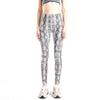 Leggings con Stampa Animalier Tendenza Europea e Americana - Pantaloni a Nove Punti Aderenti