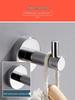 304 Stainless Steel Wall-Mounted Clothes Hook for Bathroom and Entrance - Single Hook for Coats, Hats, and Clothing