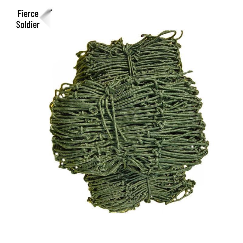 Military Green Truck Cargo Safety Net