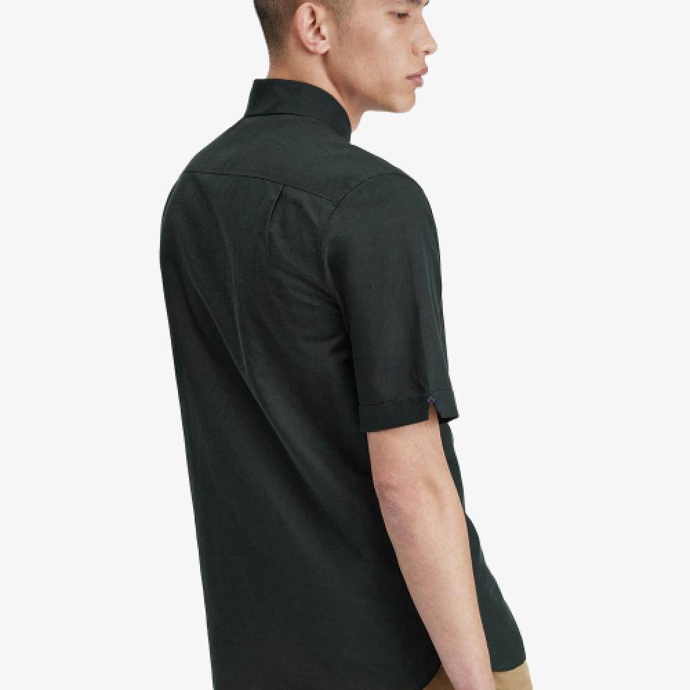 Fred Perry [sharp] Linen Blend Short Sleeve Shirt  Q20  Afpm2417764 Q20