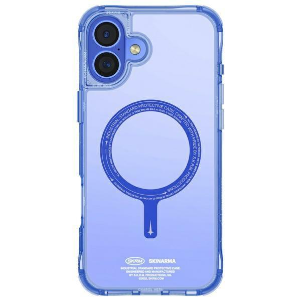Skinarma Etui Saido Iphone 16 6.1       Magnetic Charging Niebieski/Blue