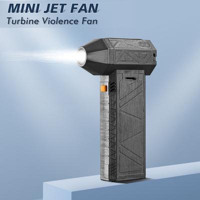 Jet Trockenbläser mit Hochgeschwindigkeits-Turbofan 130000 U/min Leistungsstarker Bürstenloser Motor Akku-Handheld Super Jet Lüfterbläser für Autoreinigung