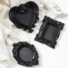 Hanging Mini Photo Frames Photographic Props Resin Vintage Picture Frame Wall Space Diy Baroque Ornate Decorative Frames Gifts