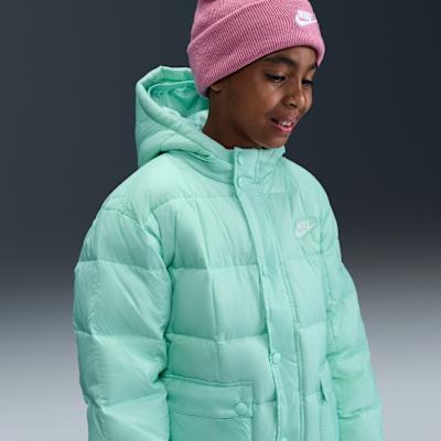 Nike Kids Down Jackets Hooded Non detachable Moderate Hooded M