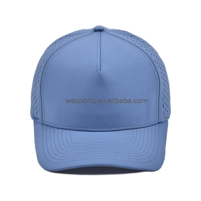 Custom Waterproof Caps High Quality 3D Embroidery Logo 5 Panel Baseball Cap Curved Brim Sport Golf Hat for Outdoor Events