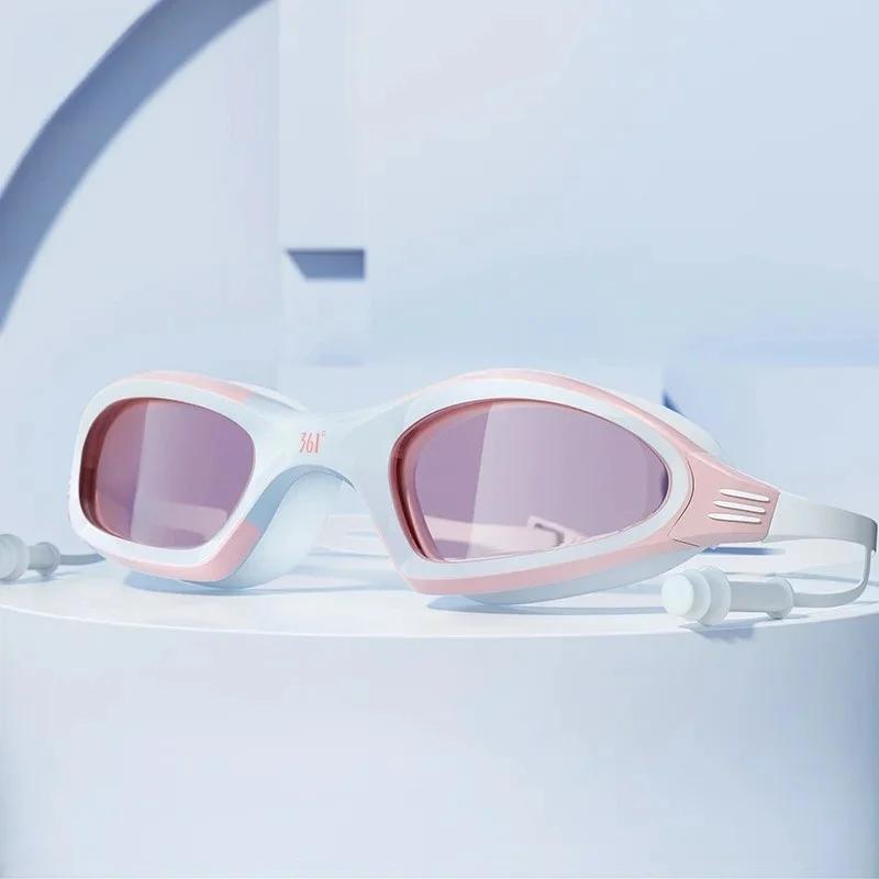 Brand Myopia Swimming Goggles for Men Women Waterproof Anti Fog Kids Swimming Goggles Optical Lenses Diopter -2.0~-6.0