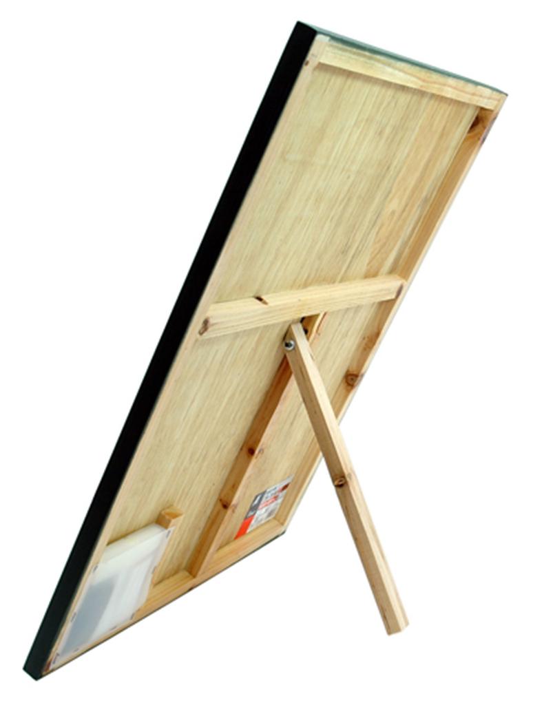 Shinwa Sokutei Blackboard Wooden Vertical Construction 77068 E-2 Name/Work Type/Position 450×600mm