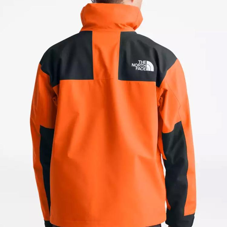 The North Face 1990 Outdoor Hiking Waterproof And Windproof Windbreaker Jacket Men's Persian Orange NF0A3XEJ-V0W