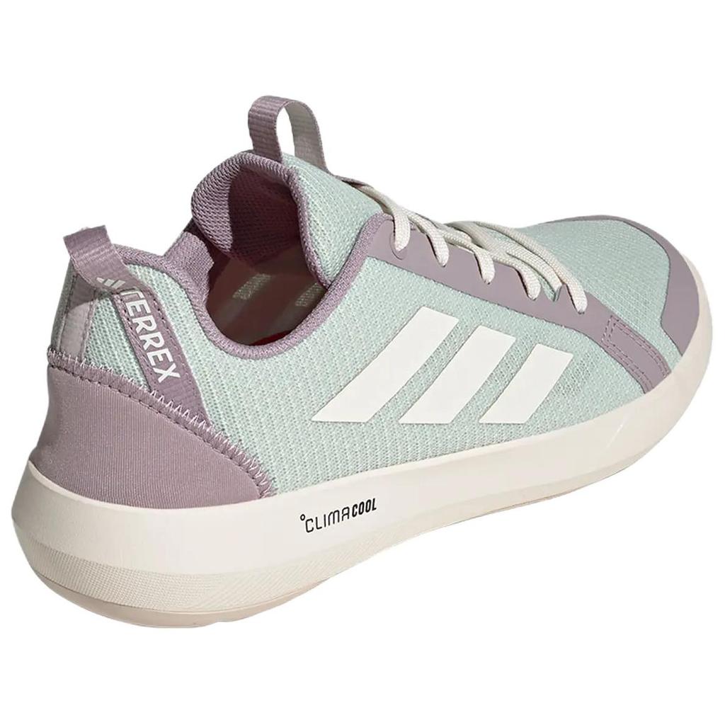 Adidas Terrex Boat Pu Fabric Lace Climacool Comfortable Soft Shock Absorbing Breathable Lightweight Low Top Hiking Shoes Unisex Hiking Shoes JS2955