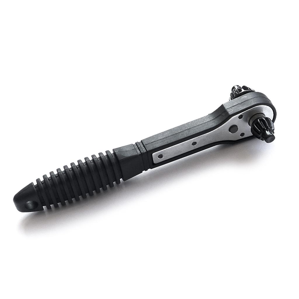 2 in 1 Drill Chuck Key Wrench Multi-function Hand Drill Key Chuck Drill Ratchet Spanner Wrench Tool Accessories