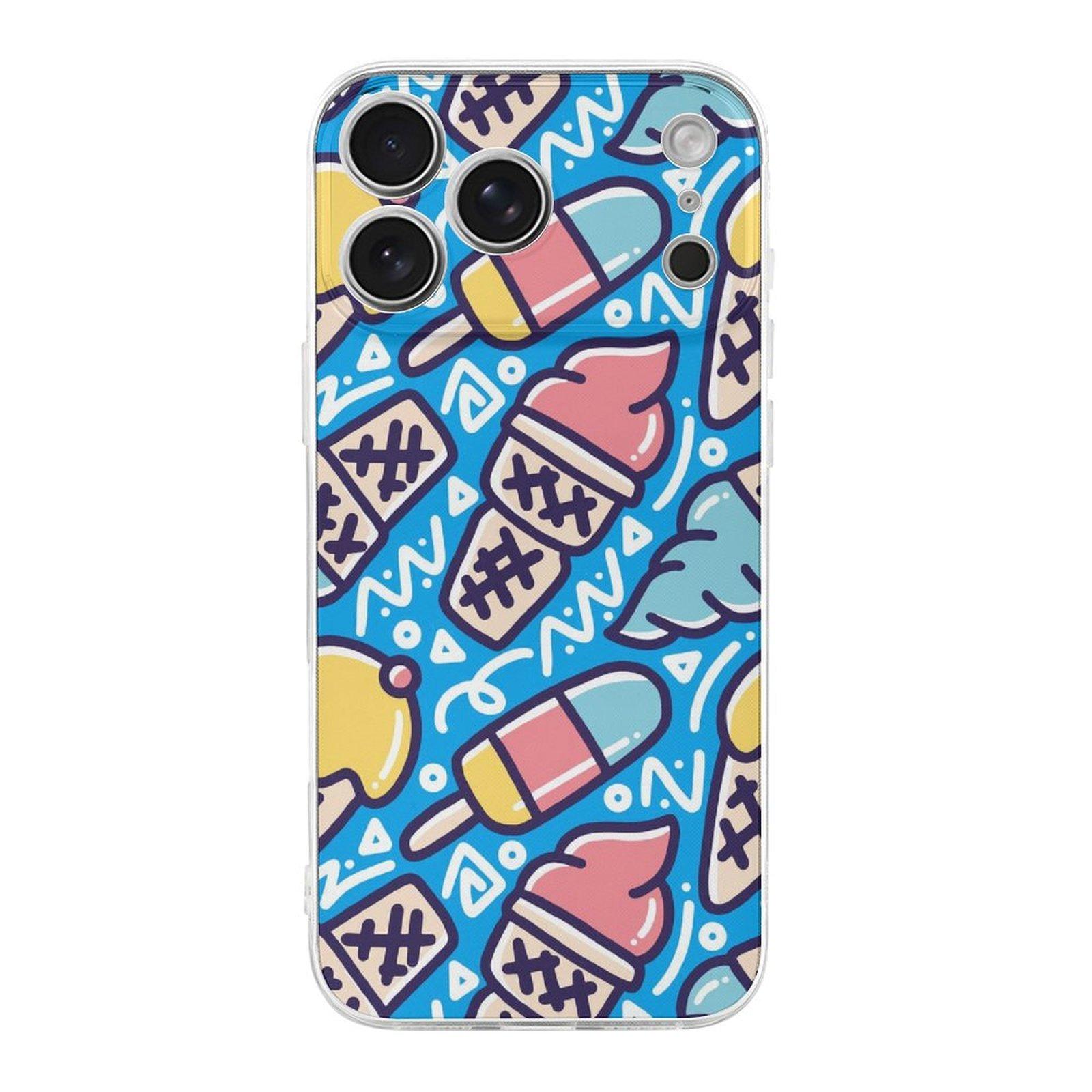 

1 Pack For Iphone 17/17Air/17Pro/17ProMax Slim Tpu Shield Case With Flexible Borders Anti-Scratch Surface And Comfortable Grip IPHONE-17ProMax белый