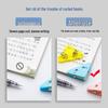 Multi-color Triangle Corner Clips - Versatile Book and Document Holders for Students
