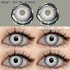 Eyeshare 1pair Color Contact Lenses for Eyes Anime Cosplay Colored Lenses Halloween Crazy Lenses Eye Beauty Makeup Lenses