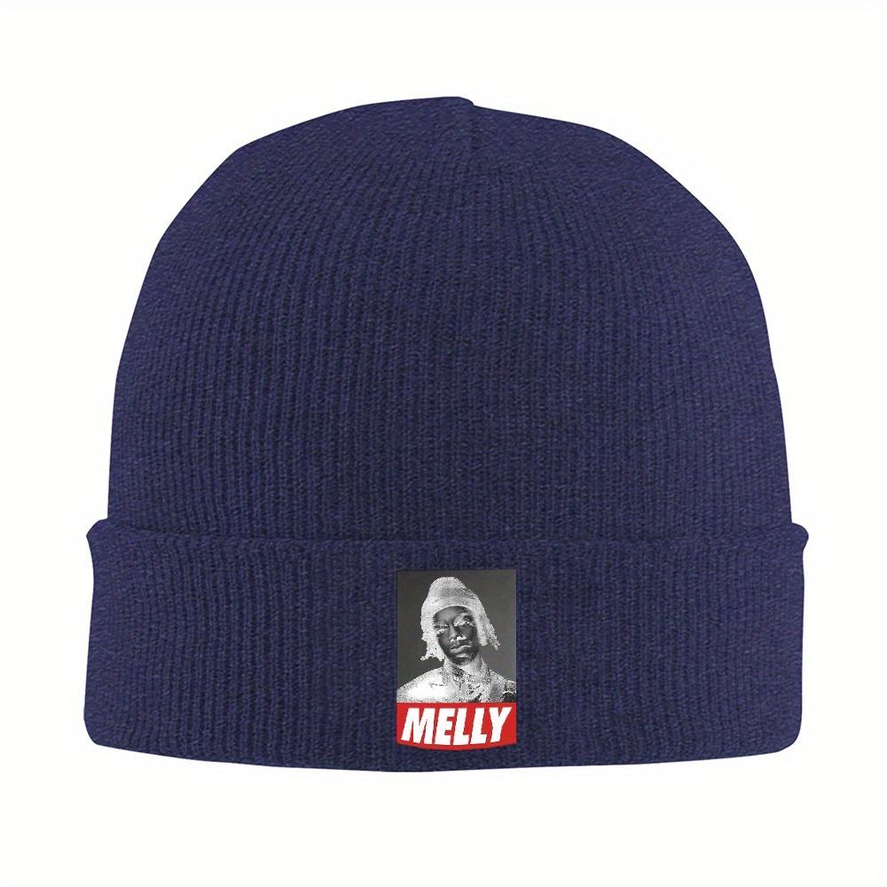 

1pc Ynw Music Melly Knit Hat Beanies Winter Hat Warm New Rock Hip Hop Cap Unisex Women