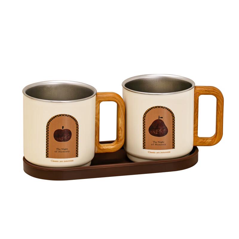 

OLOEY Retro Stainless Steel Wash Cup Set