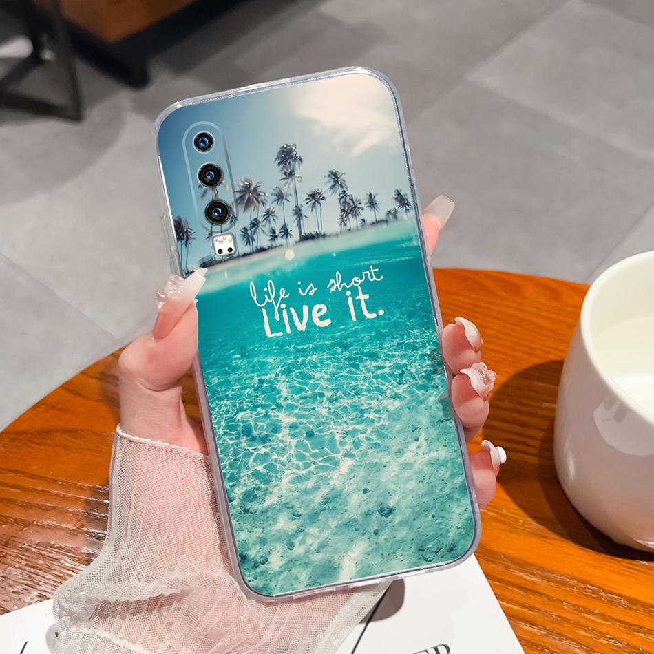 

Clear Case For Huawei P30 Pro Lite Unique Style Funda Soft Slim TPU Silicone Anti Drop Phone Cover For Huawei P 30 Bumper Shell Huawei P30