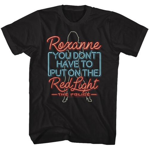 

The Police Neon Roxanne T-Shirt - Black Unisex T-Shirt S
