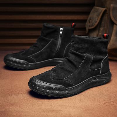 Martin Stiefel Herrenschuhe Herbst vielseitig neu hoch geschnitten wasserdicht Arbeitsschuhe Plateau britisch Retro Herren Sport Trendschuhe