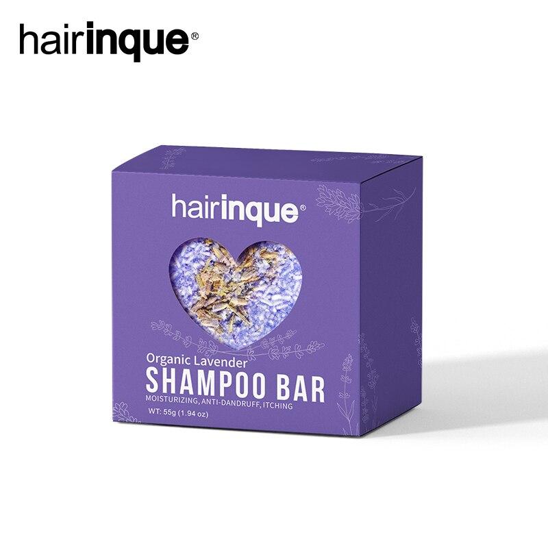 Hairinque Organic Lavender Shampoo Soap Handmade Cold Processed Hair Shampoo