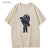 Tshirt Mens Cartoon Graphic T-Shirts Men Kpop Long Sleeve Game Tee Cotton Women Y2K Clothes Moletom Cool Clothing