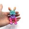 Easter Bunny Figurine, Colorful Home Decor, Creative Holiday Bunny Ornament