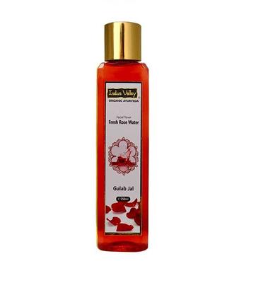 Růžová voda: pro přidání svěžesti (250 ml), Čerstvá růžová voda, hinduistické údolí