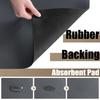 VIKAMA Fresh Creative Party Soft Floor Mat Bathroom Toilet Doorway Non-slip Durable Dirty Resistant Home Decoration