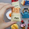 3D Simulation Food Refrigerator Magnet Resin Fried Egg Durian Bread Tomato Wine Coffee Mug Milk Fridge Magnet Home Office Decorative Accessories