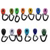 2 In 1 Dog Training Clicker Pet Cat Plastic New Dogs Click Trainer Aid Tools Adjustable Wrist Strap Sound Key Chain Dog Supplies