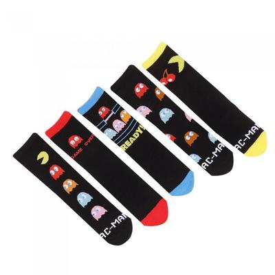 Pac Man Unisex Adult Socks Set (Pack of 5)