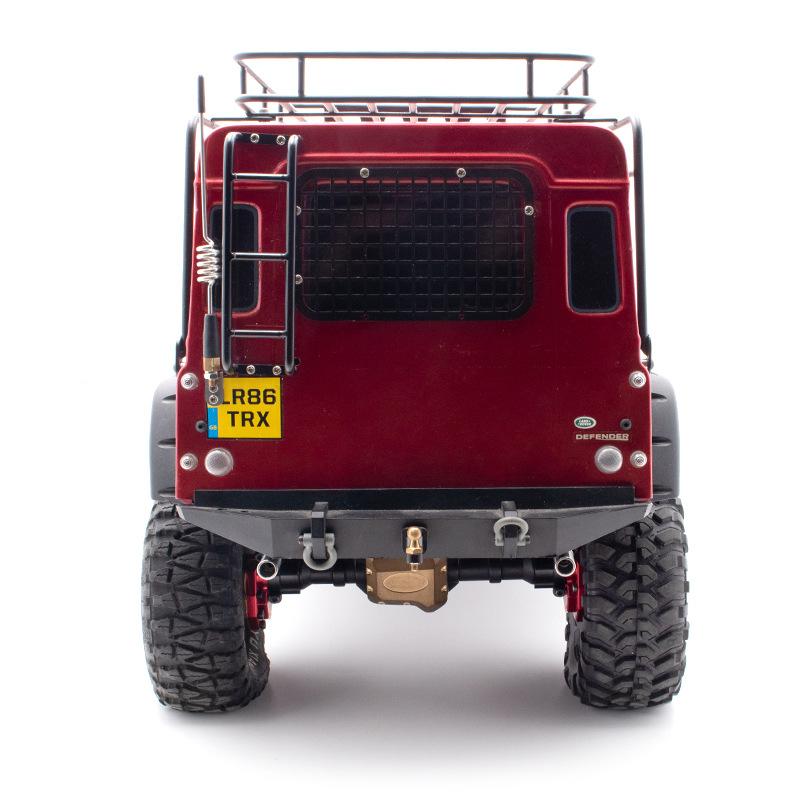 1 Pair Exhaust Pipe Accessories Metal Rc Car Simulation Decoration For Scx10 For  Trx4 1/10 Rc Car