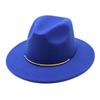 Retro Ladies Jazz Hat, British Versatile Simple Wool Hat Jazz Hat
