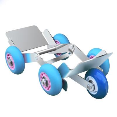 Flat Tire Booster Trolly Emergency Tire Roller Move Tool with 5 Wheels for Heavy Duty Bicycle Motorcycle Tricycle